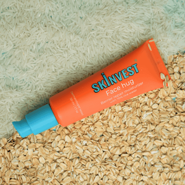 skinvest facehug Barrier Repair Moisturizer with Rice Water, Ceramides & Peptides