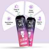Pee Safe Floral 75ML Toilet Seat Sanitizer Spray