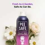 Pee Safe Floral 75ML Toilet Seat Sanitizer Spray