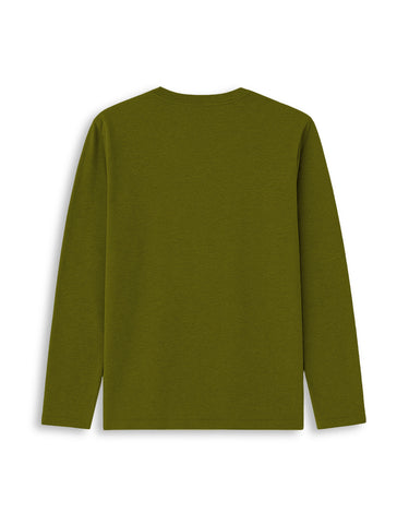 Long Sleeves Loungewear - Forest Green