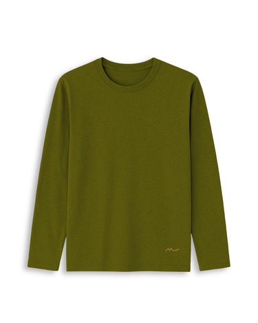 Long Sleeves Loungewear - Forest Green