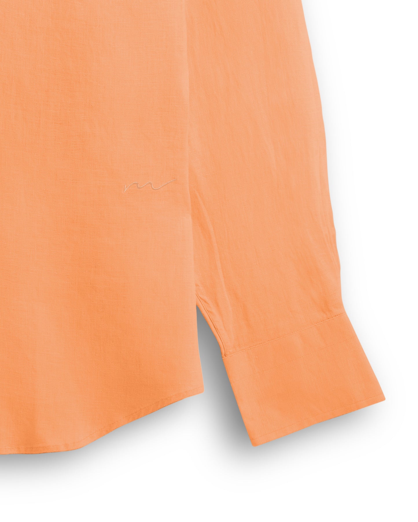 Orange Button Down Shirt
