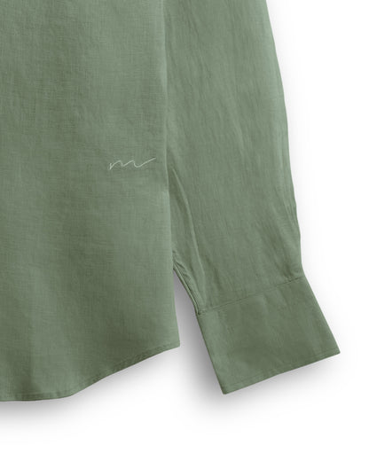 Sage Button Down Shirt