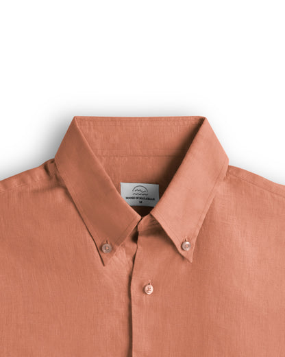 Terracotta Button Down Shirt