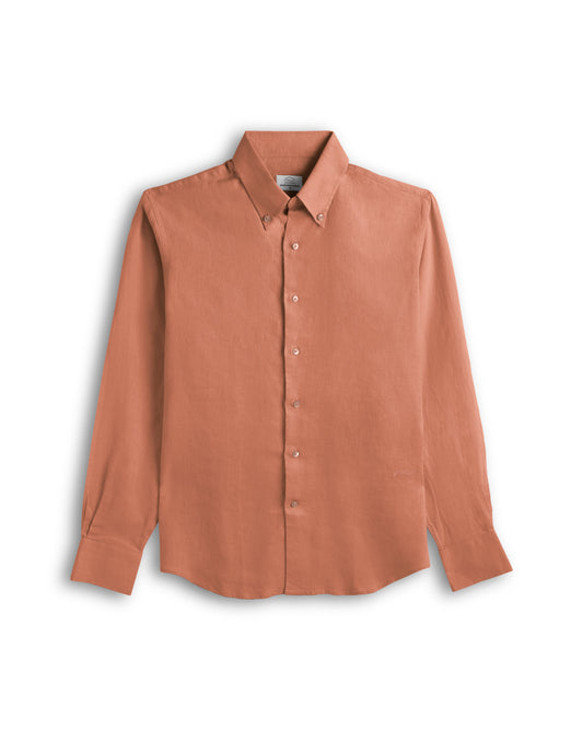 Terracotta Button Down Shirt