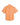 Orange Cuban Collar Shirt