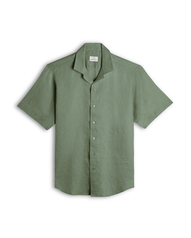 Sage Cuban Collar Shirt