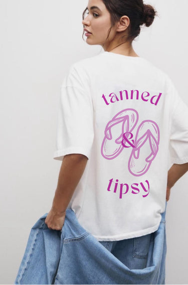 Allhers Tanned & Tipsy Tee