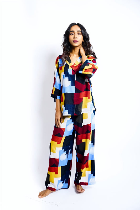 Vibrant Cotton Co-Ord Set