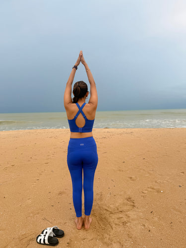 Shop-Dazzling Blue Ultimate Sports Bra & Luna Sculpt Leggings