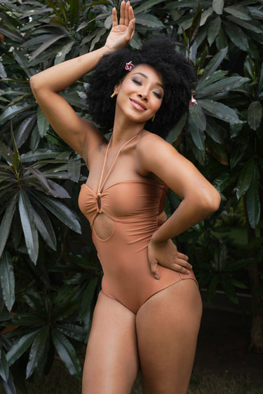 Golden Hour Cutout Swimsuit