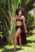 Black Swim Skirt