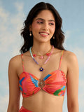 Pina Colada U-Hardware Side Tie Bikini Set