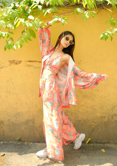 Coral Mirage 3-Piece Beach Set