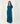 Grace in Every Thread - Teal Blue Embroidered Nighty