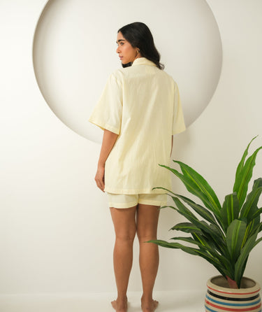 Dragonfly Dreams – Embroidered Shorts Set