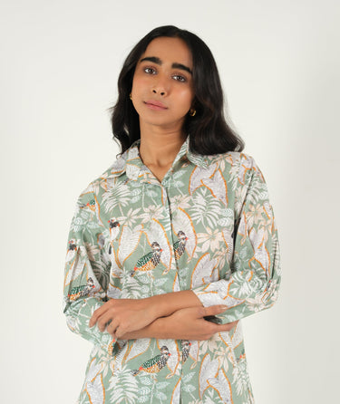Serene Tropics – Printed Co-ord Set