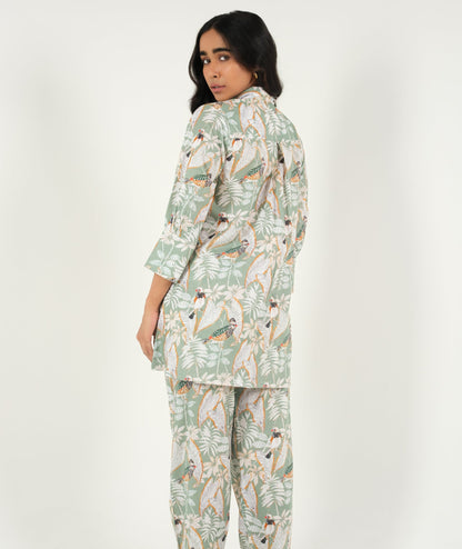 Serene Tropics - Printed Co-ord Set