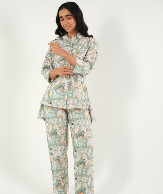 Serene Tropics - Printed Co-ord Set
