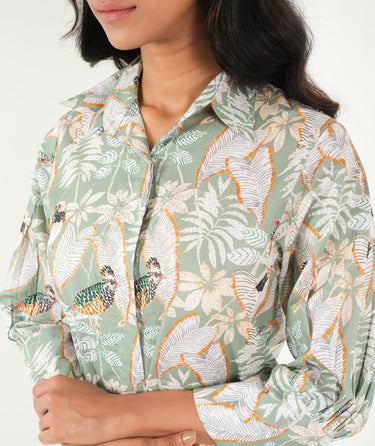Serene Tropics – Printed Co-ord Set