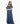Midnight Bloom – Navy Blue Nighty with Hand Embroidery