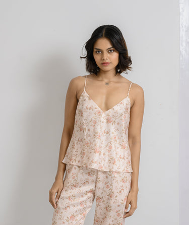 Romance in Bloom – Satin 3-Piece Bridal Set