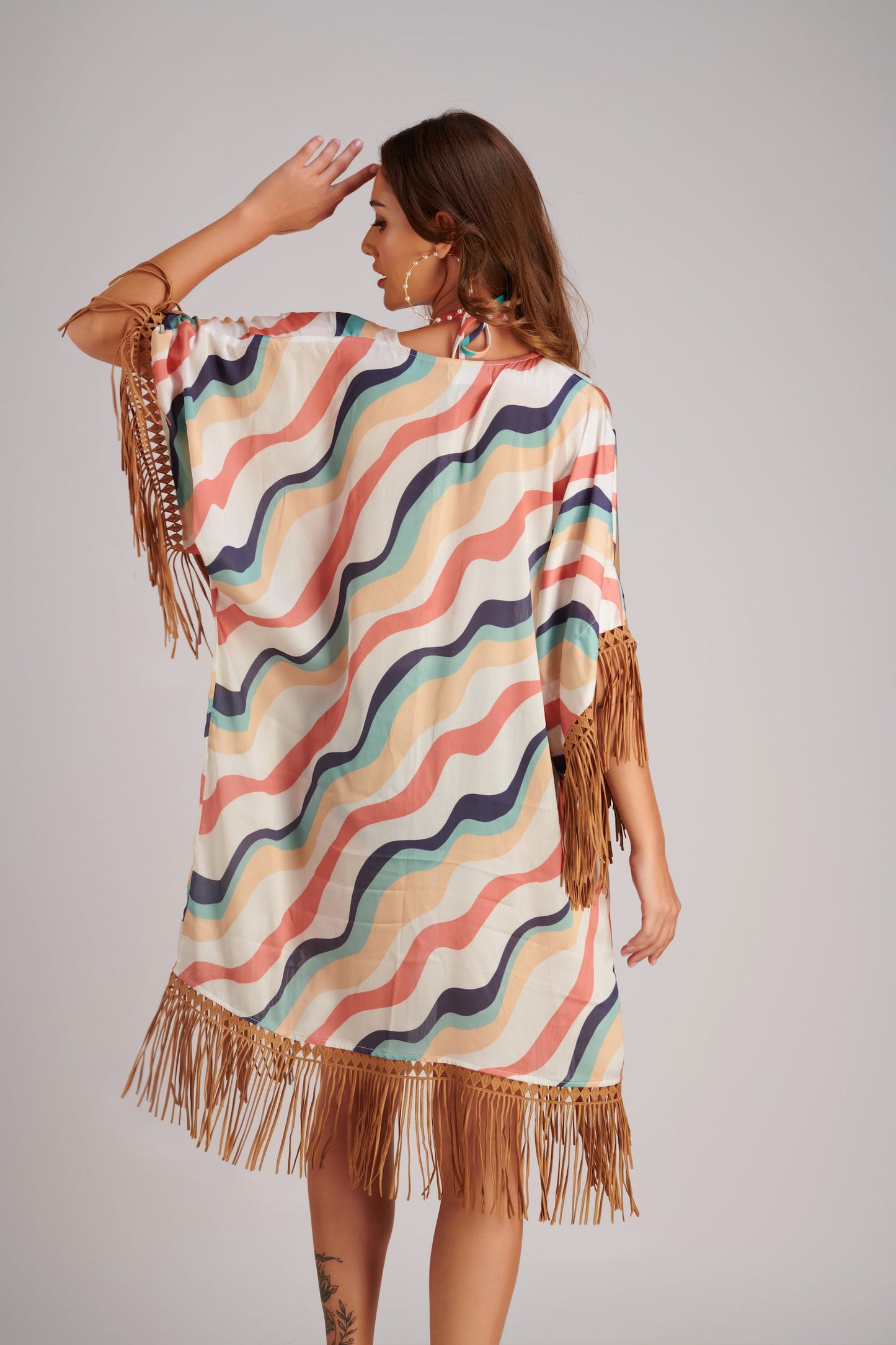 NAUTICA FRINGE CAPE