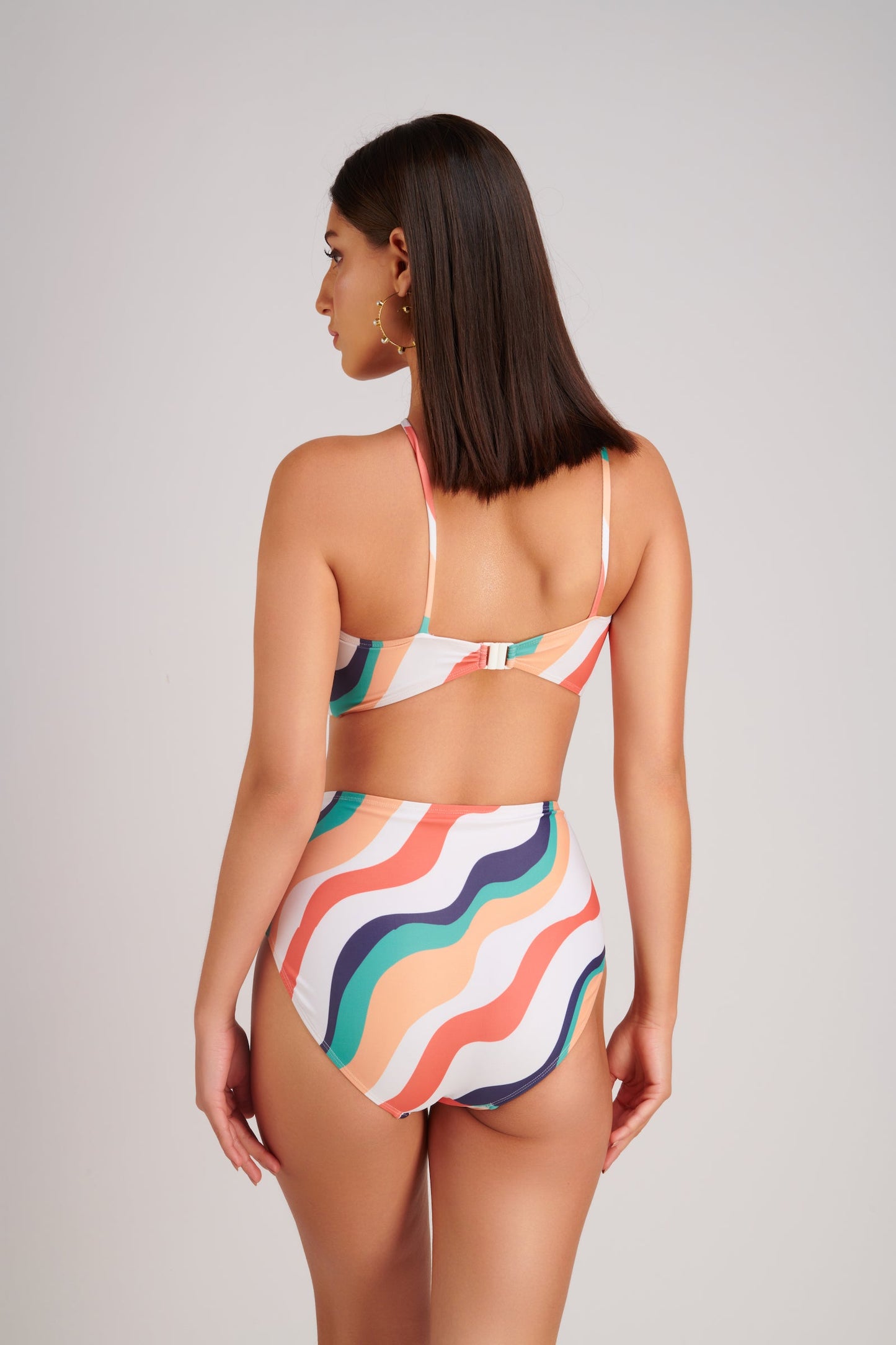 NAUTICA ONE SHOULDER BIKINI