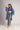 Gypsy Blue Fringe Cape