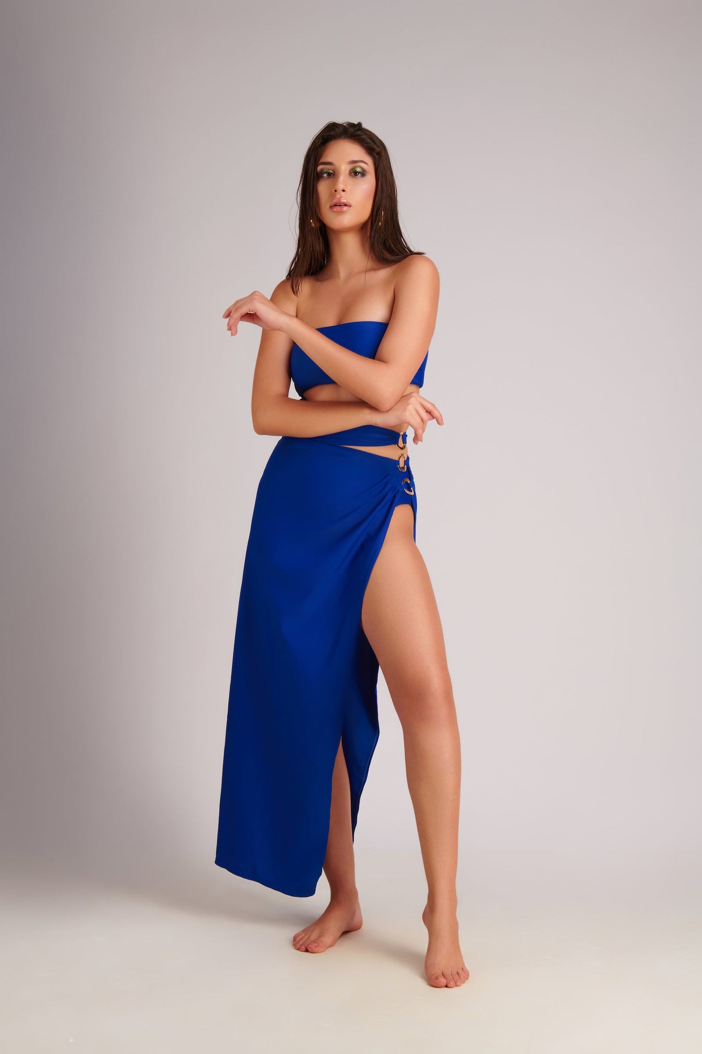 COBALT BANDEAU CUTOUT SET