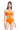 Orange Embellished Monokini