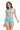 Wave Draped Bandeau Bikini