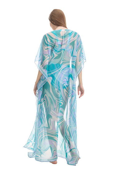Wave Long Cape