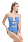 Mist Drawstring Halter