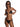 Beads Black String Tease Bikini Bottom