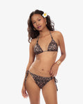 Leopard Print Bikini Set