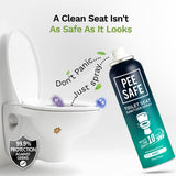 Pee Safe Mint Pack of 3 (75ML) Toilet Seat Sanitizer Spray