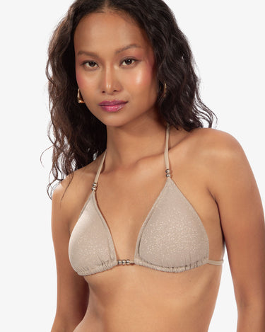 Mocha Mousse Bikini Top