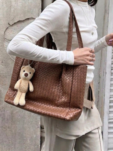 Caramel Brown Leather Bag