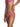 Pink Striped Bikini Bottom