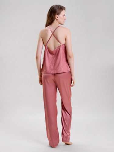 Pink Cami Top And Pants