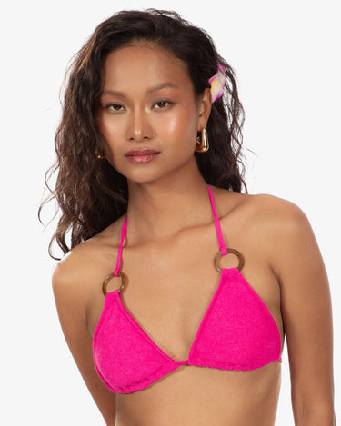 Pink Terry Bikini Set