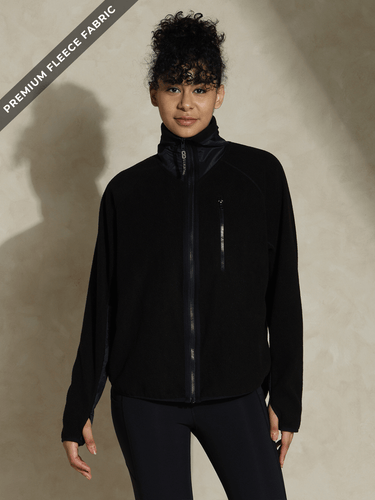 Shop-Fleece Traq Jacket Black