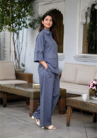 Luxe Grey Co-ord Set
