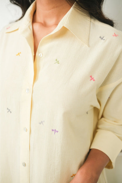 Buttercup Breeze - Cotton Sleep Shirt