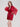 Red Robe With Lace Sleeves
