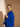 Utility Cargo Jacket Cobalt Blue