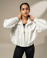 Best Women's Day Gift Ideas: Shop-AeroTraq Runner Jacket Cloud Dancer silvertraq