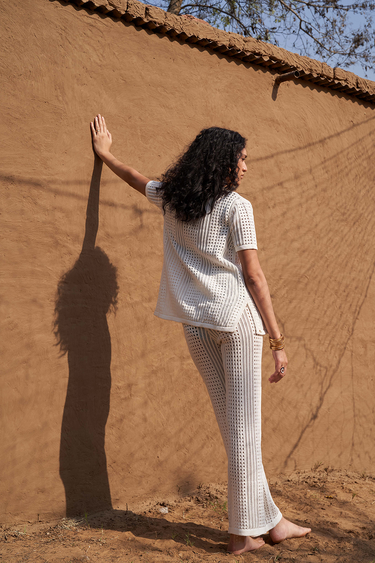 Isabella Co-ord Set - White