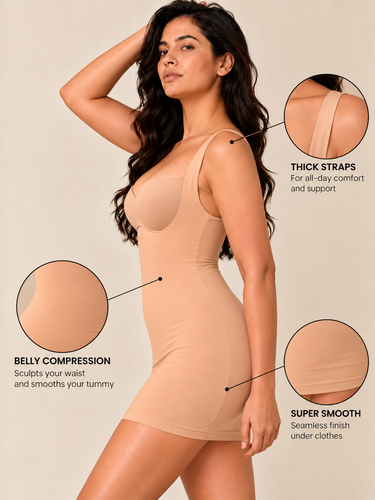 Open Bust Shaping Dress